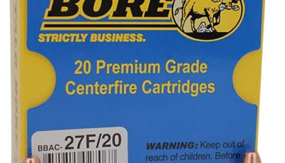 Buffalo Bore Ammunition 27F20 Standard Pressure Strictly Business 380ACP 95gr Full Metal Jacket Flat Nose 20 Per Box/12 Case