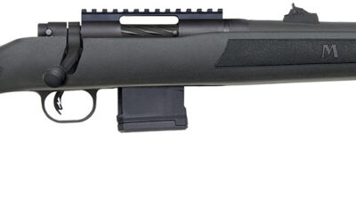 Mossberg 27716 MVP Patrol 5.56x45mm NATO 10+1 16.25" Matte Blued 16.25" Medium Bull Barrel Matte Blued Steel Black Fixed Pillar-Bedded Stock Right Hand