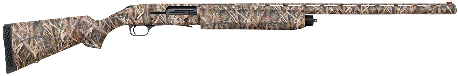 Mossberg 81023 935 Waterfowl 12 Gauge with 28" Barrel, 3.5" Chamber, 4+1 Capacity, Overall Mossy Oak Shadow Grass Blades Finish, Synthetic Stock & Fiber Optic Sight Right Hand (Full Size)
