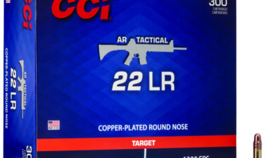 CCI 956 AR Tactical 22LR 40gr Copper Plated Round Nose 300 Per Box/10 Case