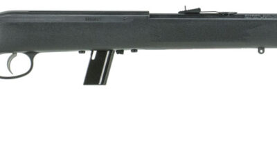 Savage Arms 40060 64 FL Full Size 22 LR 10+1 21" Matte Black Carbon Steel Barrel, Matte Black Grooved Carbon Steel Receiver, Matte Black Fixed Synthetic Stock, Left Hand