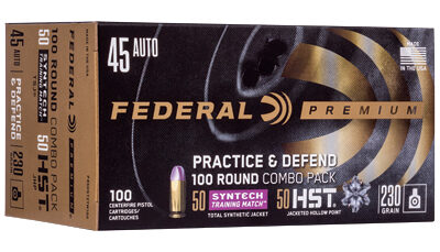 FED PRCTC & DFND 45ACP HST/SYN 230GR
