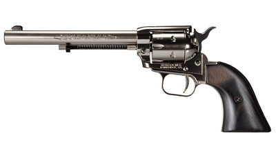 HERITAGE 22LR ONLY 6.5" NICKEL STAR