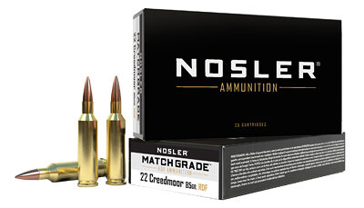 NOSLER RDF 22 CREED 85GR HPBT 20/200
