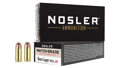 NOSLER ASP 9MM 147GR JHP 50/500