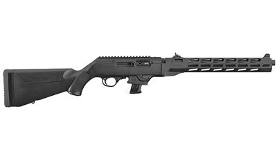 RUGER PC 9MM 16" 10RD BLK FLTD MLOK