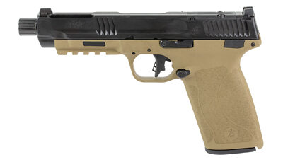 S&W M&P 5.7 OR TB 22RD FDE/BLK BNDL