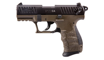 WAL P22 22LR 3.4" 10RD MIL GREEN CA