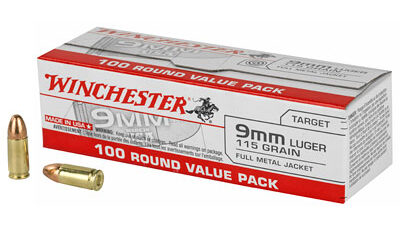 WIN USA 9MM 115GR FMJ 100/1000