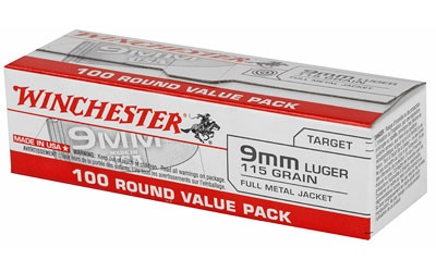 WIN USA 9MM 115GR FMJ 100/1000 - Image 3