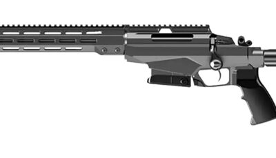 Tikka JRTAC482L T3x Tac A1 6.5 Creedmoor 24" 10+1 Black Rec/Barrel Black Fixed with Aluminum Bedding Stock Black Polymer Grip Left Hand