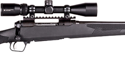 Savage Arms 57301 110 Apex Hunter XP 204 Ruger 4+1 20", Matte Black Metal, Synthetic Stock, Vortex Crossfire II 3-9x40mm Scope