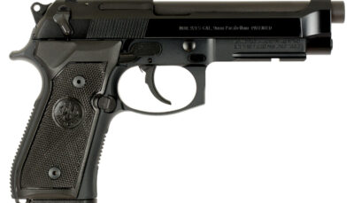 Beretta USA JS92M9A1CA M9A1 *CA Compliant Full Size Frame 9mm Luger 10+1, 4.90" Black Steel Barrel, Black Bruniton Serrated Steel Slide, Black Aluminum Frame w/Picatinny Rail