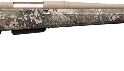 Winchester Repeating Arms 535741212 XPR Hunter Full Size 243 Win 3+1 22" Flat Dark Earth Perma-Cote Sporter Barrel, Drilled & Tapped Steel Receiver, TrueTimber Strata Fixed Synthetic Stock