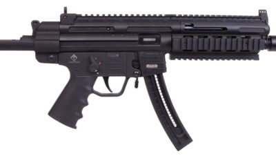 GSG GERGGSG1622 GSG-16 Carbine Full Size 22 LR 22+1 16.25" Black Black Polymer Receiver w/Picatinny Rail, M-LOK/Picatinny Handguard, Black Collapsible Synthetic Stock  w/Storage Compartment, Black Pol