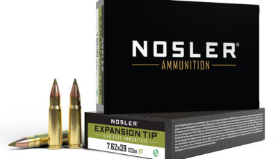 Nosler 40040 E-Tip  7.62x39mm 123gr E Tip Boat Tail 20 Per Box/10 Case