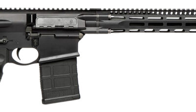 Daniel Defense 0215813210055 DD5 V4 *CA Compliant 7.62x51mm NATO 18" 10+1 Black Hard Coat Anodized Black Phosphate 6 Position w/SoftTouch Overmolding Stock Black Polymer Grip