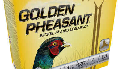 Fiocchi 12GP4 Golden Pheasant Extrema 12Gauge 2.75" 1 3/8oz 4Shot 25 Per Box/10 Case
