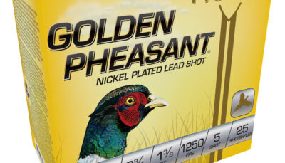 Fiocchi 12GP5 Golden Pheasant Extrema 12Gauge 2.75" 1 3/8oz 5Shot 25 Per Box/10 Case