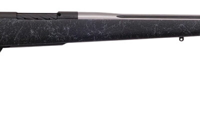 Weatherby MAM01N333WR8B Mark V Accumark 338-378 Wthby Mag 2+1 26" Barrel, Graphite Black Cerakote Metal Finish, Gray Webbed Black Fixed Monte Carlo Stock