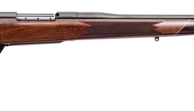 Weatherby MDX01N333WR8B Mark V Deluxe Full Size 338-378 Wthby Mag 2+1 26" High Gloss Blued Fluted Threaded Barrel, Blued Steel Drilled & Tapped Receiver, Gloss Walnut Monte Carlo Stock, Right Hand