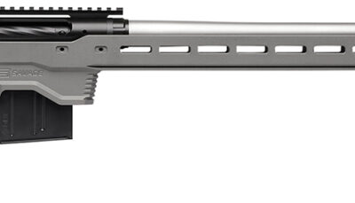 Savage Arms 57559 110 Elite Precision 300 Win Mag 5+1 30" Matte Stainless, Matte Black Rec, Gray Cerakote Adjustable MDT ACC Aluminum Chassis Stock (MB Not Included)