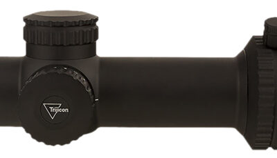 Trijicon 2900011 Credo  Matte Black 1-4x24mm 30mm Tube LED Illuminated Red MRAD Ranging Reticle