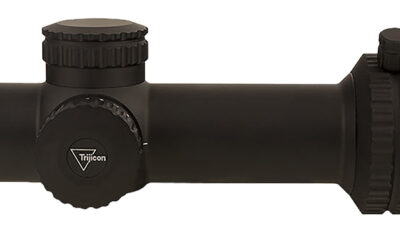 Trijicon 2900012 Credo  Matte Black 1-4x24mm 30mm Tube LED Illuminated Green MRAD Ranging Reticle