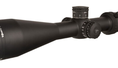 Trijicon 3000011 Tenmile  Matte Black 5-25x50mm 30mm Tube LED Illuminated Red MRAD Center Dot Reticle