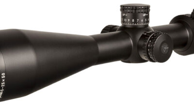 Trijicon 3000010 Tenmile HX  Satin Black 5-25x50mm 30mm Tube LED Illuminated Red MOA Center Dot Reticle