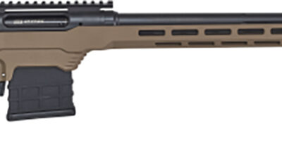Savage Arms 57564 110 Precision 6.5 Creedmoor 10+1 24", Matte Black Rec/Barrel, Flat Dark Earth Cerakote MDT LSS XL Chassis, Polymer Grip