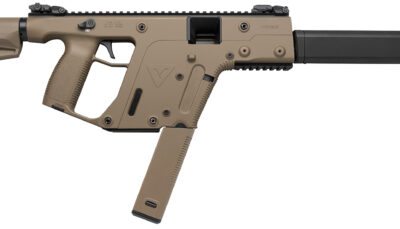 Kriss USA KV45CFD20 Vector CRB G2 45 ACP 30+1 16" Black Nitride Threaded Barrel, Flat Dark Earth Picatinny Rail Aluminum Receiver, FDE Synthetic 6 Position Stock & Polymer Grip