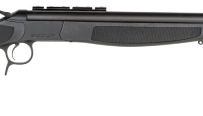 CVA CR4830 Scout  Full Size 450 Bushmaster 1rd 25" Matte Blued Single Shot Barrel, Matte Blued Steel Receiver w/DuraSight Rail, Black Fixed Synthetic Stock, Ambidextrous