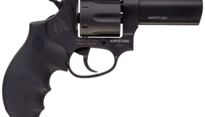 Taurus 2-85631NS 856 Defender Small 38 Special +P 6 Shot 3" Matte Black Stainless Steel Barrel & Cylinder, Matte Black Aluminum Frame, Hogue Finger Grooved Grip, Transfer Bar Safety, Exposed Hammer