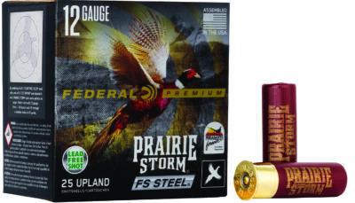 Federal PFSX207FS3 Premium Prairie Storm FS 20Gauge 3" 7/8oz 3Shot 25 Per Box/10 Case