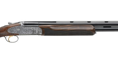 Rizzini USA 6301-12 S2000 Competition 12 Gauge 30" 2rd 2.75" Coin Anodized Silver Turkish Walnut Fixed Pistol Grip Stock Right Hand (Full Size)