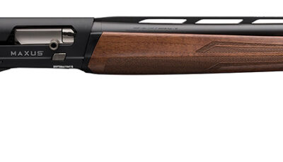 Browning 011735304 Maxus II Hunter Full Size 12 Gauge Semi-Auto 3" 4+1 28" Matte Blued Vent Rib Barrel, Matte Black Aluminum Receiver, Adj Shim Grade I Turkish Walnut Wood Stock