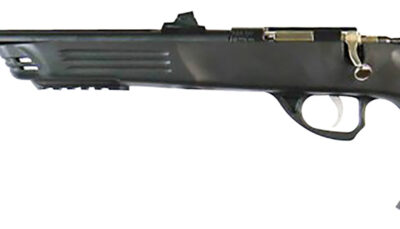 Crickett KSA793 Adult Pistol  22 WMR 1rd Blued Barrel 10.50" Blued Steel Threaded Barrel,  Black Synthetic Grips