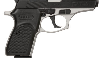 Bersa T380DT8 Thunder  Micro-Compact Frame 380 ACP 8+1, 3.50" Steel Barrel, Matte Black Serrated Steel Slide, Satin Nickel Aluminum Frame