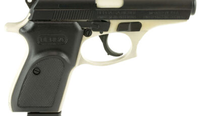 Bersa T22DT Thunder  Micro-Compact Frame 22 LR 10+1 3.50" Nickel Steel Barrel, Matte Black Serrated Slide, Nickel Aluminum Frame w/Beavertail