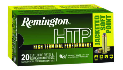Remington Ammunition 23002 HTP  44RemMag 240gr Jacketed Soft Point 20 Per Box/25 Case