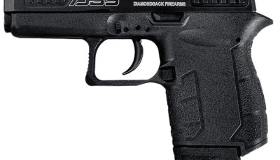 Diamondback DB0200P001 DB9 Gen4 Micro-Compact Frame 9mm Luger 6+1, 3.10" Stainless Steel Barrel, Black Serrated Stainless Steel Slide, Black Polymer Frame w/Beavertail & Grip