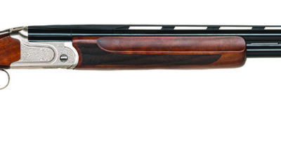 Mossberg 75474 Gold Reserve  12 Gauge 30" 2rd 3" Polished Silver with Scroll & Inlay Engraved Rec Satin Black Walnut Fixed Stock Right Hand Full Size Includes Ext. Sport Set Chokes (5)
