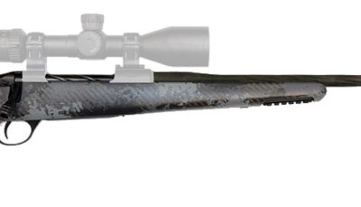 Fierce Firearms FRG65PRC22BU Twisted Rage  Full Size 6.5 PRC 3+1 22" Black Cerakote Fluted Threaded Barrel, Black Cerakote Steel Receiver, Urban Camo C3 Carbon Rage w/Pic Rail Carbon Fiber Stock