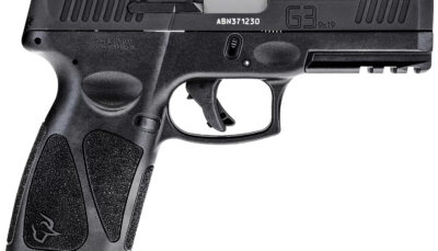 Taurus 1G3B94117 G3  9mm Luger 17+1 4" Barrel, Black Finish Picatinny Rail Frame, Serrated Matte Black Tenifer Steel Slide, Polymer Grip Includes 2 Mags