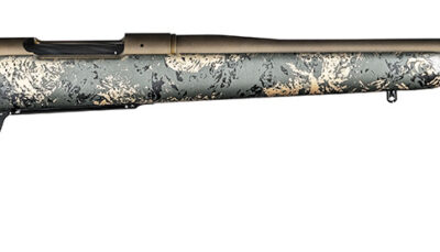 Christensen Arms 8010108700 Mesa FFT 300 PRC 3+1 22" Threaded Barrel, Burnt Bronze Cerakote, Green with Black/Tan Webbing Stock