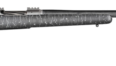 Christensen Arms CA10268815331 Summit TI  Full Size 28 Nosler 3+1, 26" Natural Titanium Steel Threaded Barrel, Natural Titanium Aluminum Receiver, Black w/Gray Webbing Fixed Sporter Stock