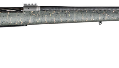 Christensen Arms CA10269315323 Summit TI  Full Size 7mm Rem Mag 3+1, 26" Natural Titanium Steel Threaded Barrel, Natural Titanium Aluminum Receiver, Green w/Black/Tan Accents Fixed Thumbhole Stock