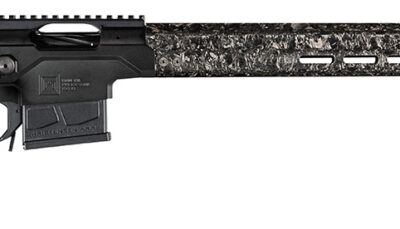 Christensen Arms 8010301900 Modern Precision 6mm Creedmoor 24" Threaded Carbon Fiber Barrel 5+1, Black Nitride Finish, Black Anodized with Folding Stock, Polymer Grip