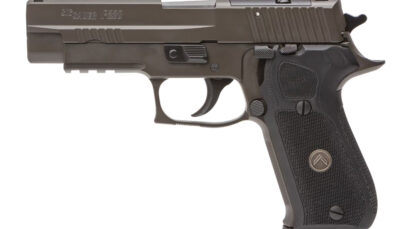 Sig Sauer 220R45LEGIONSAOR2 P220 Full Size Legion SAO 45 ACP 8+1 4.40", Gray Elite Cerakote, Picatinny Rail Frame, Romeo 1 Cut Slide, Black G10 Grip, X-Ray Sights